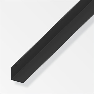 ANGOL 20X20X1MM PVC NERO 2M