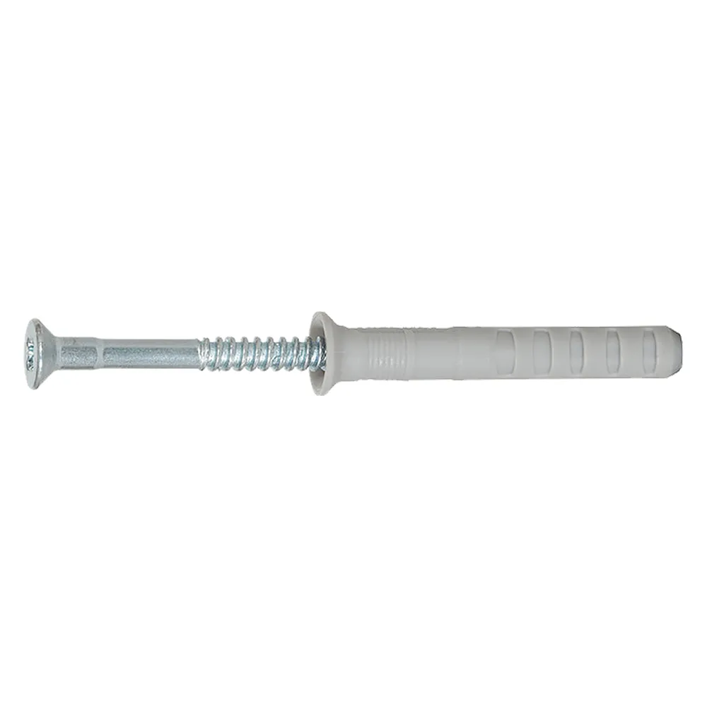 TASSELLO NYLON CON VITE 'N-S' N 8X120/80S Ø 8 x120 TASSELLO NYLON CON VITE 'N-S' N 8X120/80S Ø 8 x120