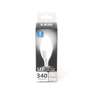 Lampadina LED C37 E14 4W 6500K