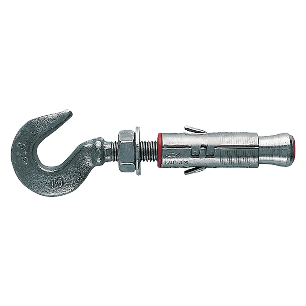 TASSELLO ACCIAIO CON GANCIO 'SLM' SLM 10G 16 x 60 mm - M10 x 73 mm TASSELLO ACCIAIO CON GANCIO 'SLM' SLM 10G 16 x 60 mm - M10 x 73 mm