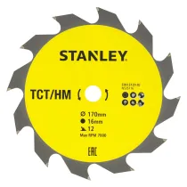 LAMA PER SEGA CIRCOLARE 'DENTI GRANDI' ø 170 mm - foro 16 mm