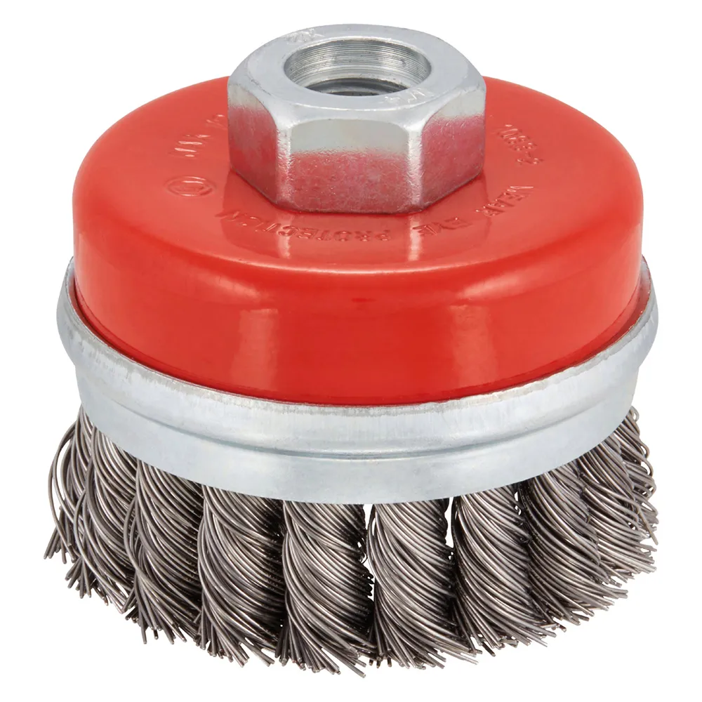 SPAZZOLA A TAZZA 'STA36080-XJ' Ø mm 70 foro M 14 SPAZZOLA A TAZZA 'STA36080-XJ' Ø mm 70 foro M 14