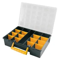 VALIGETTA PORTAMINUTERIA cm 36 x  25 x  8 - 16 scomparti