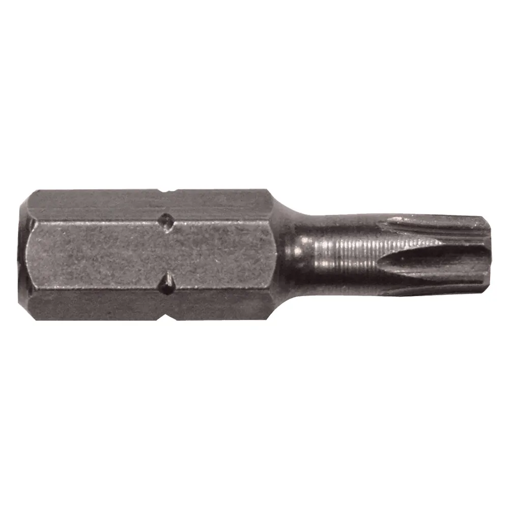 INSERTI PER VITI IMPRONTA TORX TX 8 x 25 mm - cf.10 pz INSERTI PER VITI IMPRONTA TORX TX 8 x 25 mm - cf.10 pz