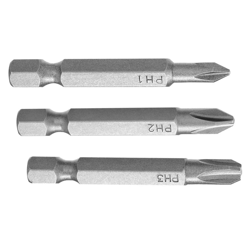 INSERTI PER AVVITATORI PH (3 pz) PH1-2-3 mm 48 INSERTI PER AVVITATORI PH (3 pz) PH1-2-3 mm 48