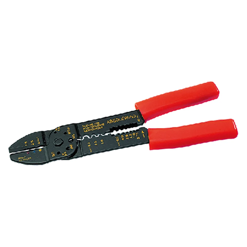 PINZA PER CAPICORDA E TERMINALI ISOLATI mm 205 - pz. 1 PINZA PER CAPICORDA E TERMINALI ISOLATI mm 205 - pz. 1