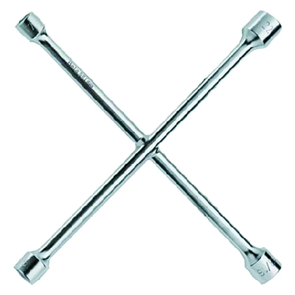 CHIAVE A CROCE PER DADI RUOTE ART. 979 17 x 19 x 22 x 1/2 CHIAVE A CROCE PER DADI RUOTE ART. 979 17 x 19 x 22 x 1/2