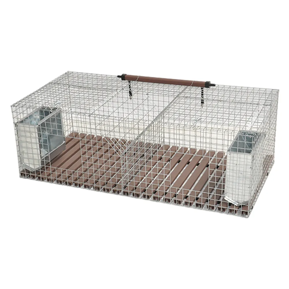 GABBIA CONIGLI FATTRICI 4 fori - cm 200 x 50 x H 34 GABBIA CONIGLI FATTRICI 4 fori - cm 200 x 50 x H 34