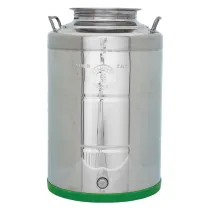 CONTENITORE PER OLIO FONDO PENTOLA Lt.   50