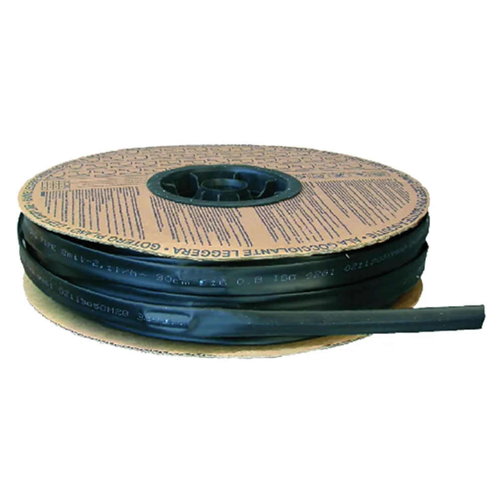 TUBO MANICHETTA GOCCIOLANTE 'LEGGERA' ø 16 - passo cm 20 - mt. 250 TUBO MANICHETTA GOCCIOLANTE 'LEGGERA' ø 16 - passo cm 20 - mt. 250