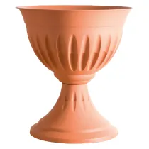 VASO PVC A CALICE Ø cm 43 x h.46 lt.20 - grigio