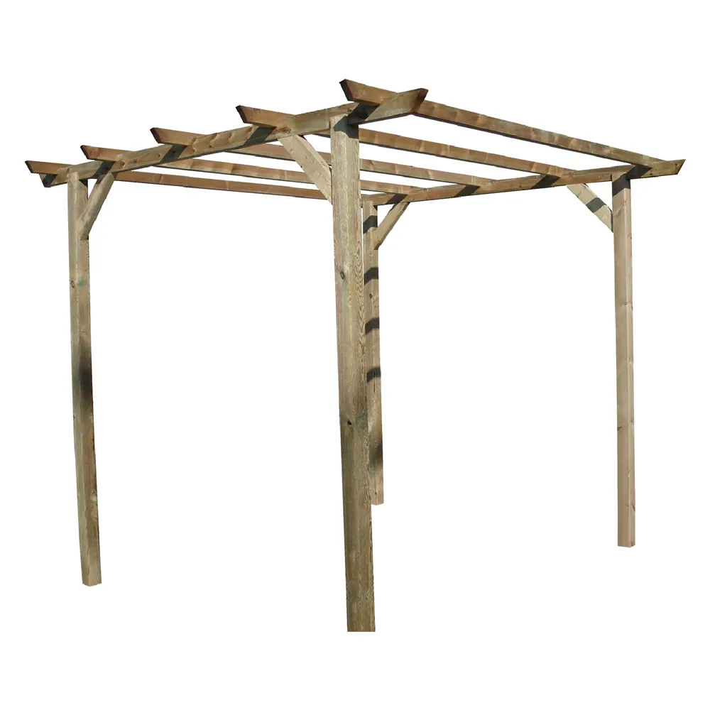 PERGOLA IN LEGNO mt 3 x 3 - h. 2 PERGOLA IN LEGNO mt 3 x 3 - h. 2