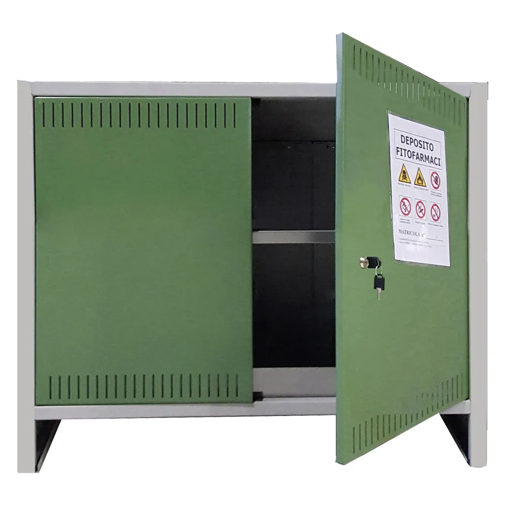 ARMADIO DEPOSITO FITOFARMACI 'PRATIKO' 2 ante - cm L.100 x P.40 x H.80 - basso ARMADIO DEPOSITO FITOFARMACI 'PRATIKO' 2 ante - cm L.100 x P.40 x H.80 - basso