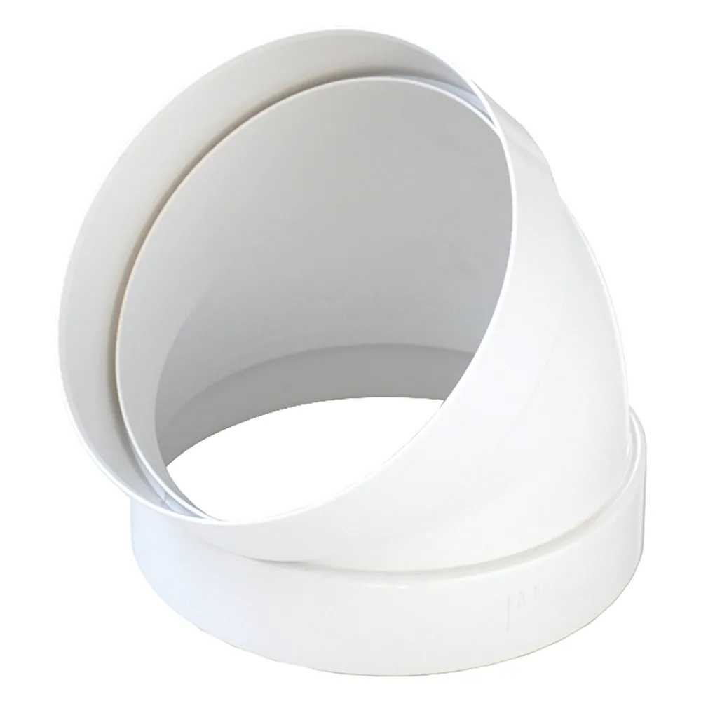 CURVA PER AERAZIONE CANALIZZATA 45° Ø mm. 100 CURVA PER AERAZIONE CANALIZZATA 45° Ø mm. 100