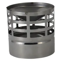 ESALATORE GRIGLIATO A TAPPO Ø 80
