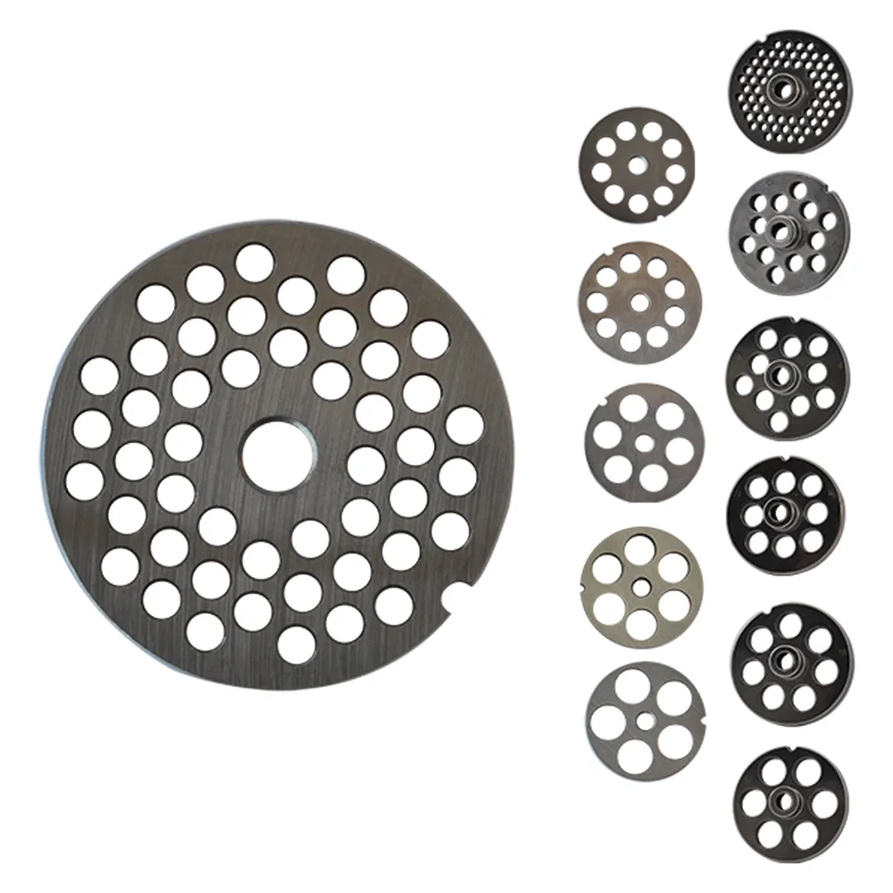 PIASTRA PER TRITACARNE per n.12 - 8 fori da 14 mm.
