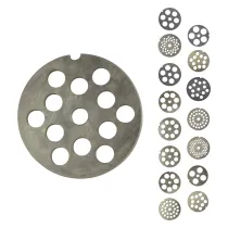 PIASTRA PER TRITACARNE Per n. 22 - 7 fori da 18 mm.