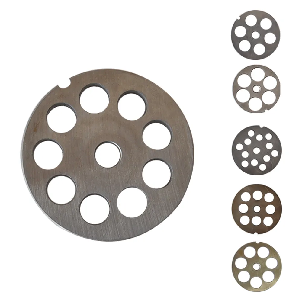 PIASTRA PER TRITACARNE Per n.22 - 12 fori da 12 mm.