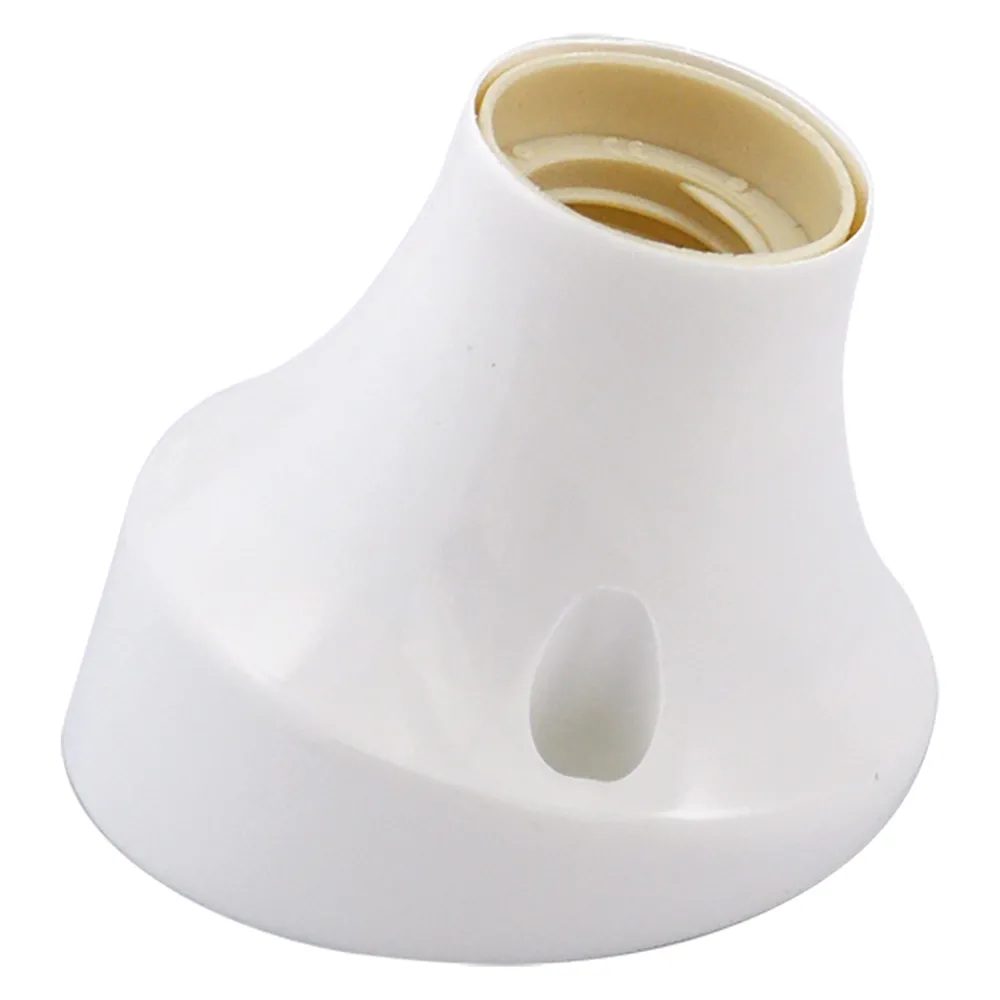 BASE CURVA PER PUNTO LUCE max. 60W - colore bianco BASE CURVA PER PUNTO LUCE max. 60W - colore bianco