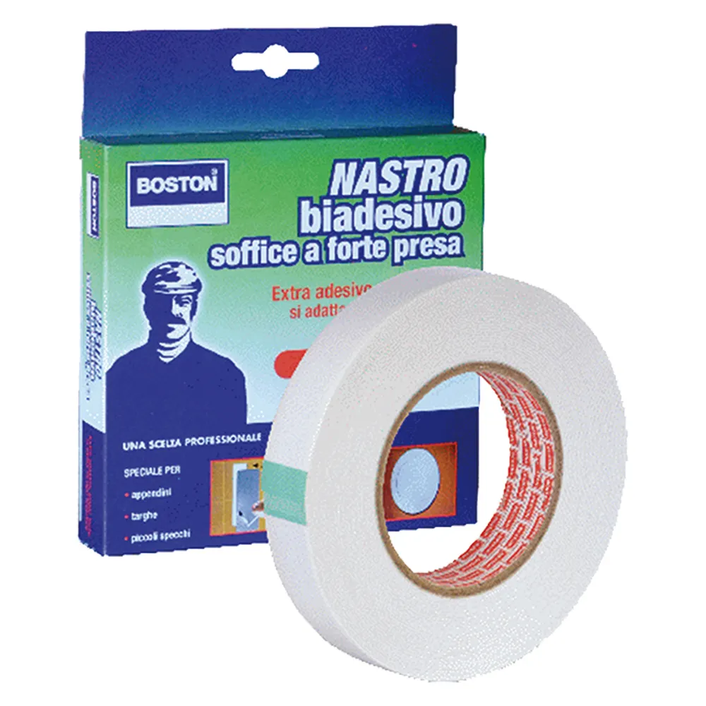 NASTRO BIADESIVO mm. 19 x 5 mt - Sp.0 NASTRO BIADESIVO mm. 19 x 5 mt - Sp.0