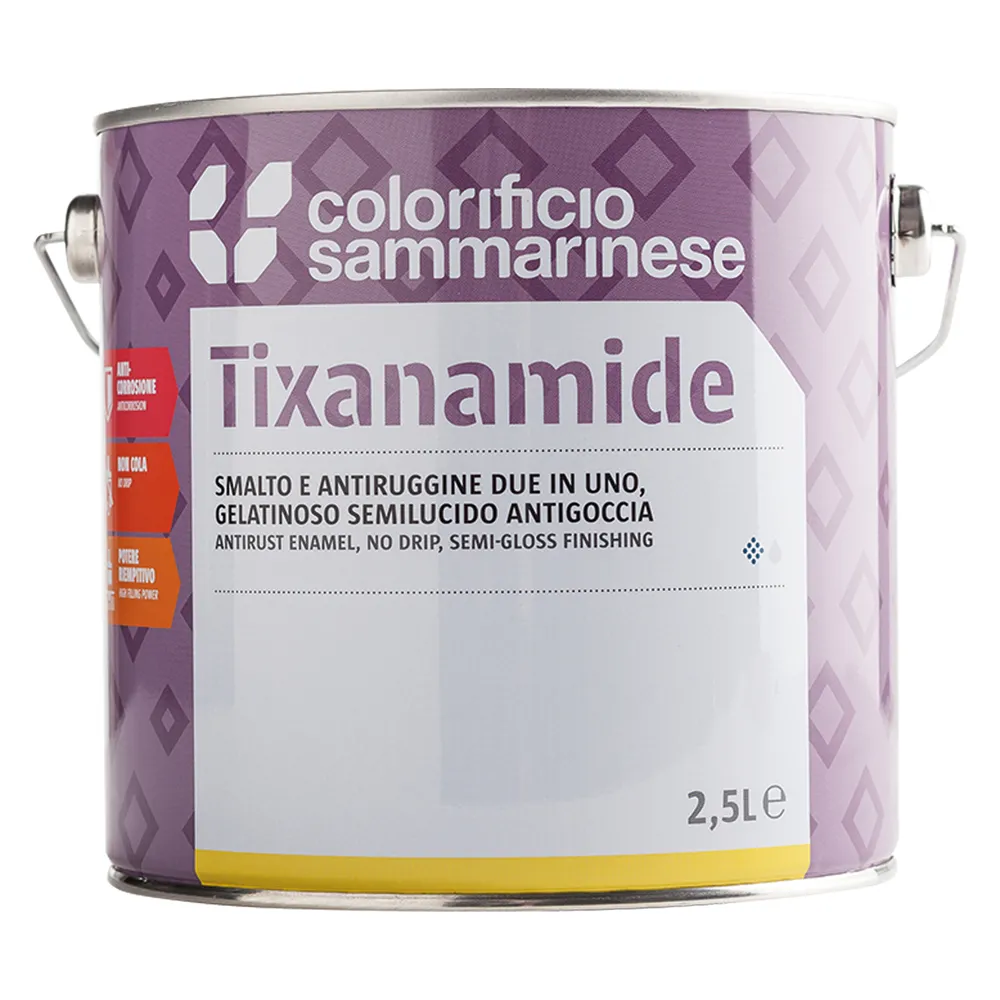SMALTO ANTIRUGGINE 'TIXANAMIDE' Lt. 0 SMALTO ANTIRUGGINE 'TIXANAMIDE' Lt. 0