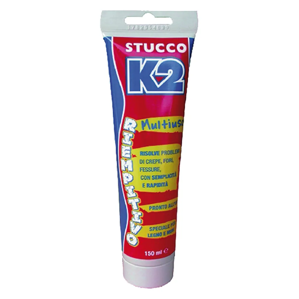 STUCCO IN PASTA COLORATO 'K2' ml 150 Noce scuro STUCCO IN PASTA COLORATO 'K2' ml 150 Noce scuro