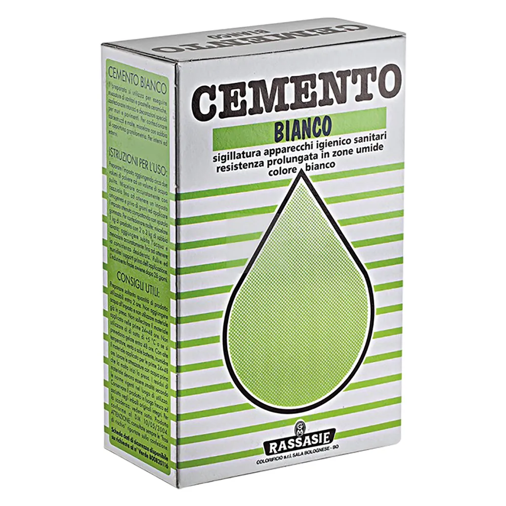 CEMENTO BIANCO IN POLVERE Kg. 5 - busta CEMENTO BIANCO IN POLVERE Kg. 5 - busta