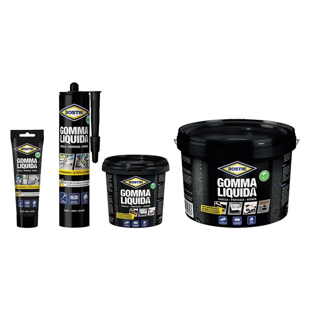 GOMMA LIQUIDA IMPERMEABILIZZANTE lt. 5 - barattolo GOMMA LIQUIDA IMPERMEABILIZZANTE lt. 5 - barattolo
