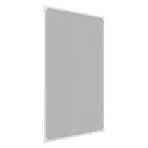 ZANZARIERA SU TELAIO PER FINESTRE 'CLARISSA' cm 120 x 120 - pannello marrone