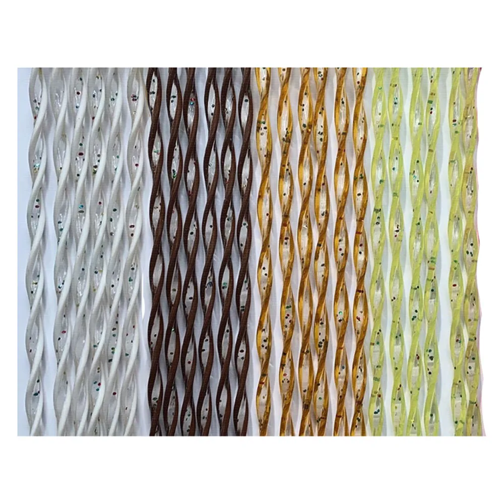 TENDA ELICOIDALE 'LUNA' cm. 100 x 220 - marron.op./traspar. TENDA ELICOIDALE 'LUNA' cm. 100 x 220 - marron.op./traspar.