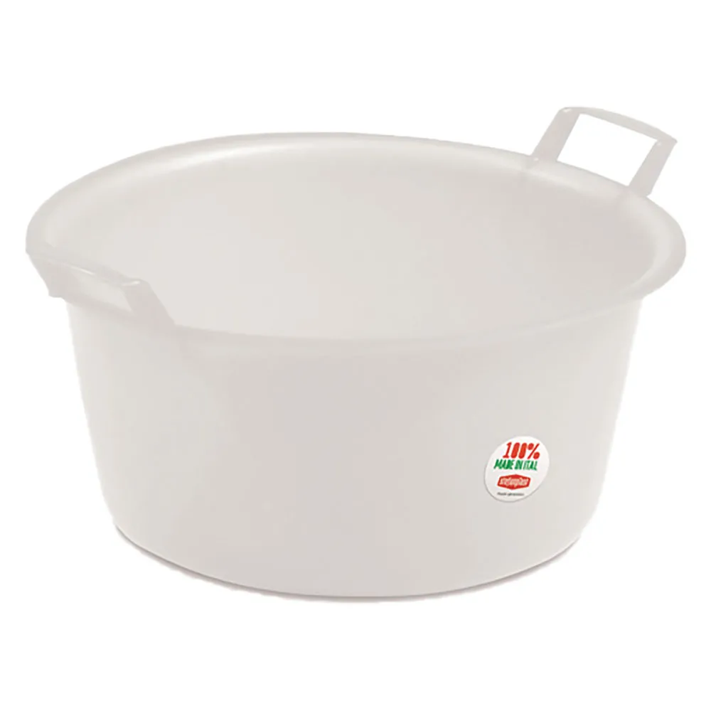 BACINELLA ROTONDA ø 45 cm - 20 lt neutro BACINELLA ROTONDA ø 45 cm - 20 lt neutro