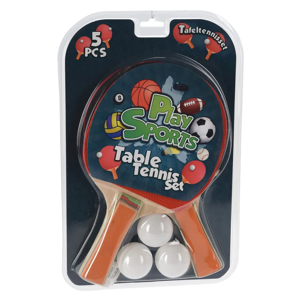 SET PING PONG set 5 pezzi SET PING PONG set 5 pezzi