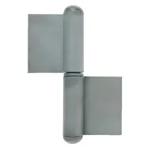 CERNIERA IN ACCIAIO ART.1222 sinistra - mm 62 x 56 - ali 30 mm