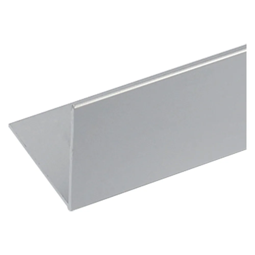 PROFILO PER FAI DA TE ANGOLARE mm 15 x 15 x 1 - mt 2 argento bril. PROFILO PER FAI DA TE ANGOLARE mm 15 x 15 x 1 - mt 2 argento bril.
