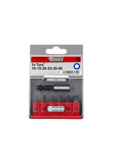 SET INSERTI TORX+ADATTATORE