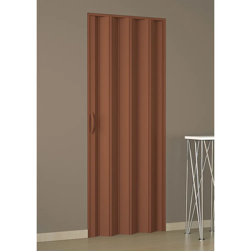PORTA A SOFFIETTO 'RIGI' cm 82 x 210 - colore mogano PORTA A SOFFIETTO 'RIGI' cm 82 x 210 - colore mogano