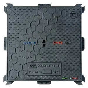 CHIUSINO IN GHISA C250 URBE - 70 x 70 - Kg 40