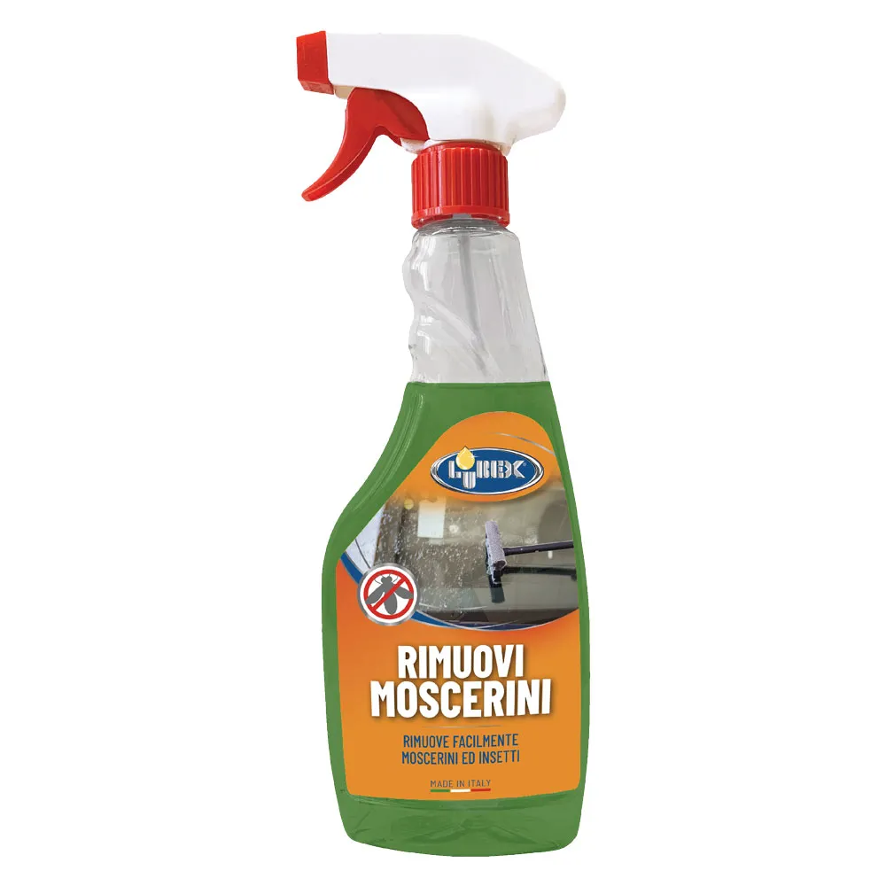 DETERGENTE RIMUOVI MOSCERINI ml 500 DETERGENTE RIMUOVI MOSCERINI ml 500