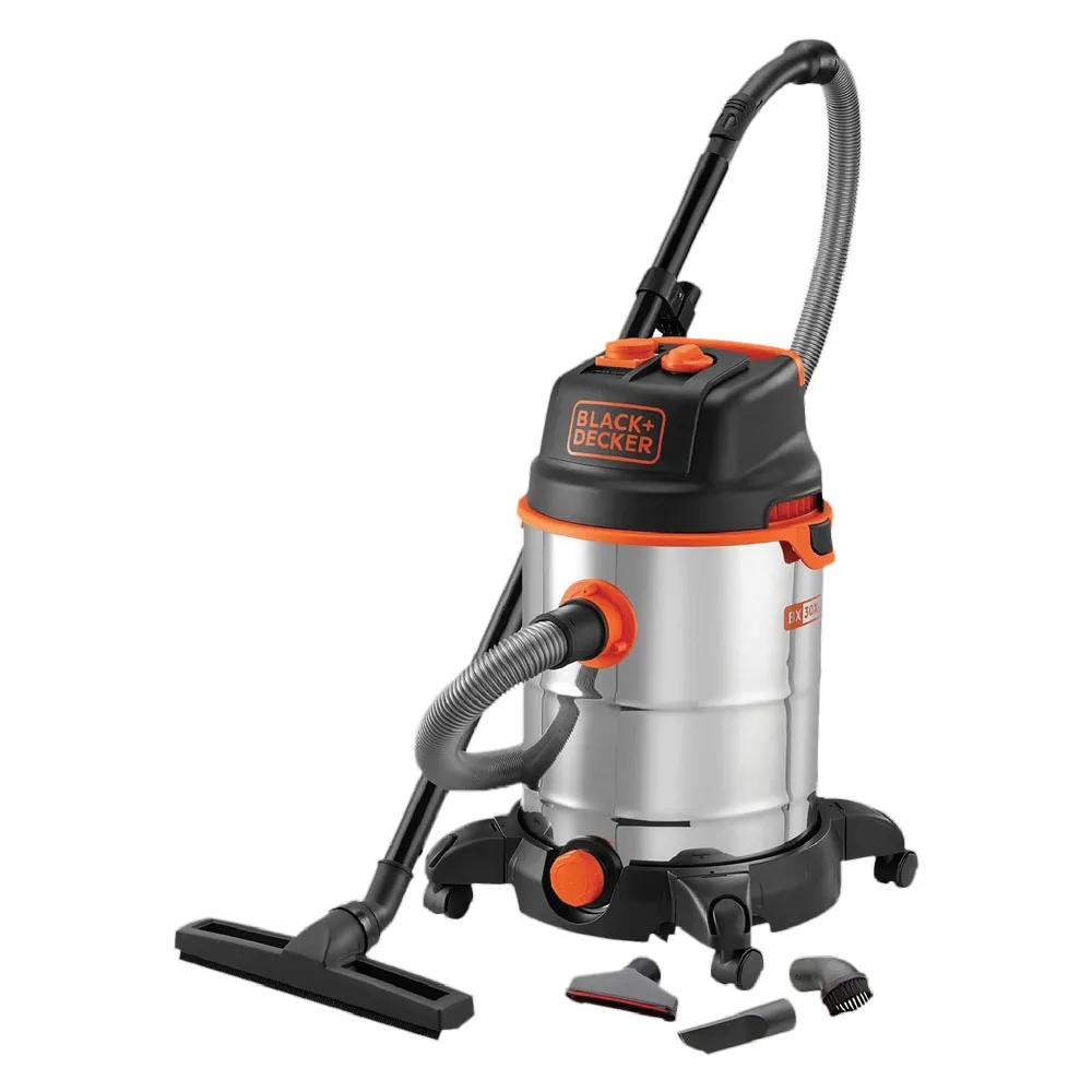 BIDONE ASPIRATUTTO INOX 'BXVC30XDE' Lt. 30 - 1600 W BIDONE ASPIRATUTTO INOX 'BXVC30XDE' Lt. 30 - 1600 W