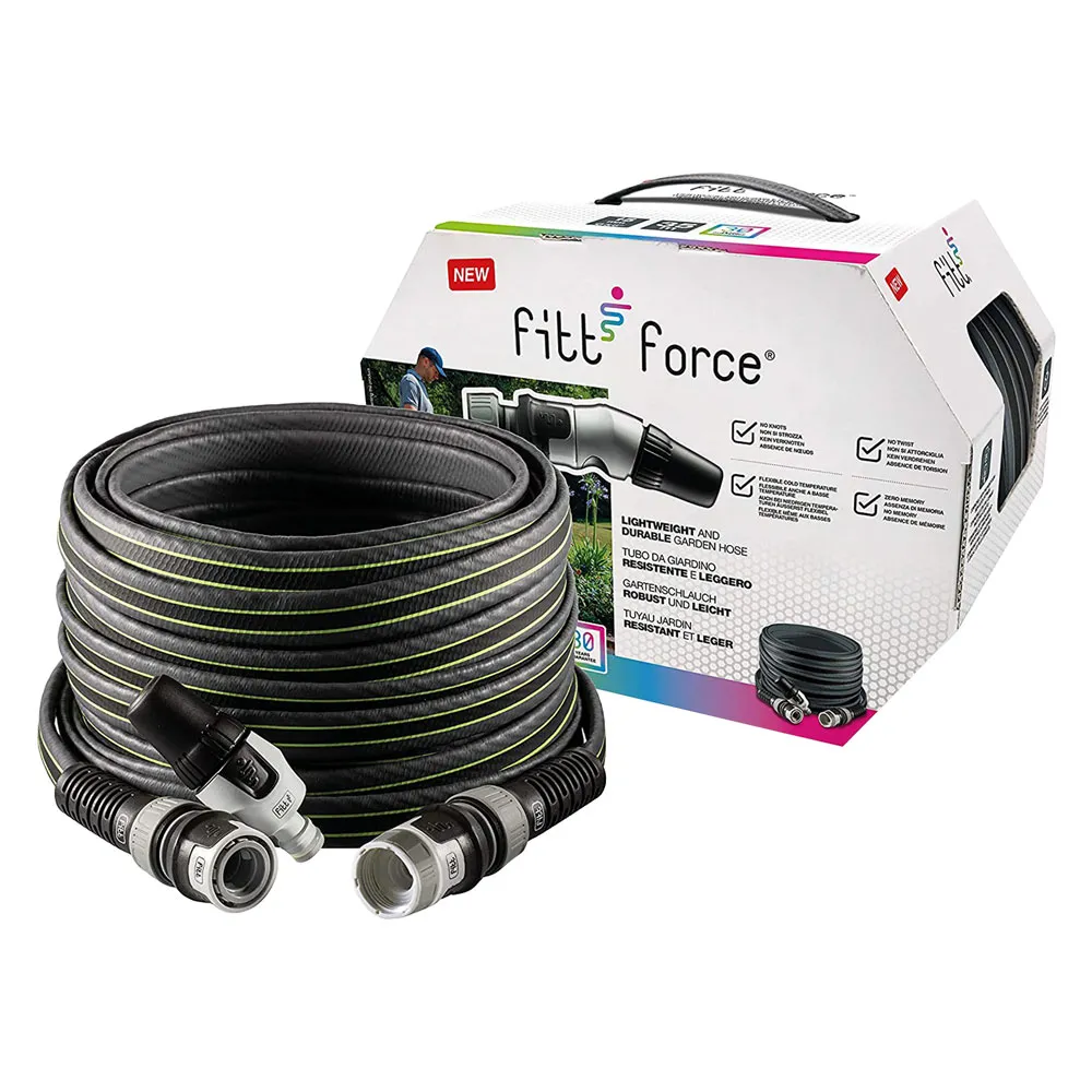 TUBO PER GIARDINO IN KIT 'FORCE' 30 mt. - grigio TUBO PER GIARDINO IN KIT 'FORCE' 30 mt. - grigio