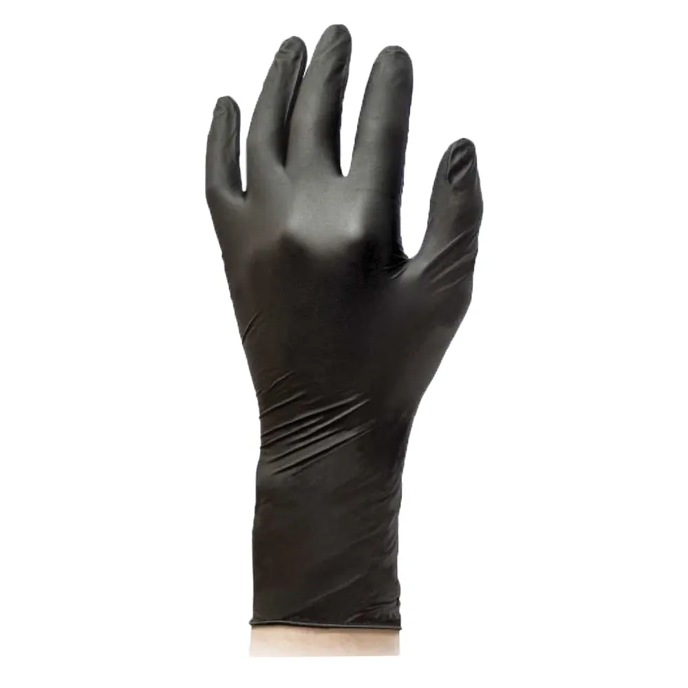 GUANTI NITRILE MONOUSO MANICHETTA LUNGA 'EXTRA LONG' M GUANTI NITRILE MONOUSO MANICHETTA LUNGA 'EXTRA LONG' M