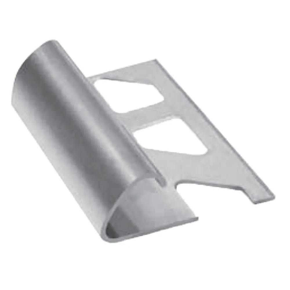 PROFILO JOLLY PER PIASTRELLE BORDI ARROTONDATI mm 8 cm 250 opaco PROFILO JOLLY PER PIASTRELLE BORDI ARROTONDATI mm 8 cm 250 opaco