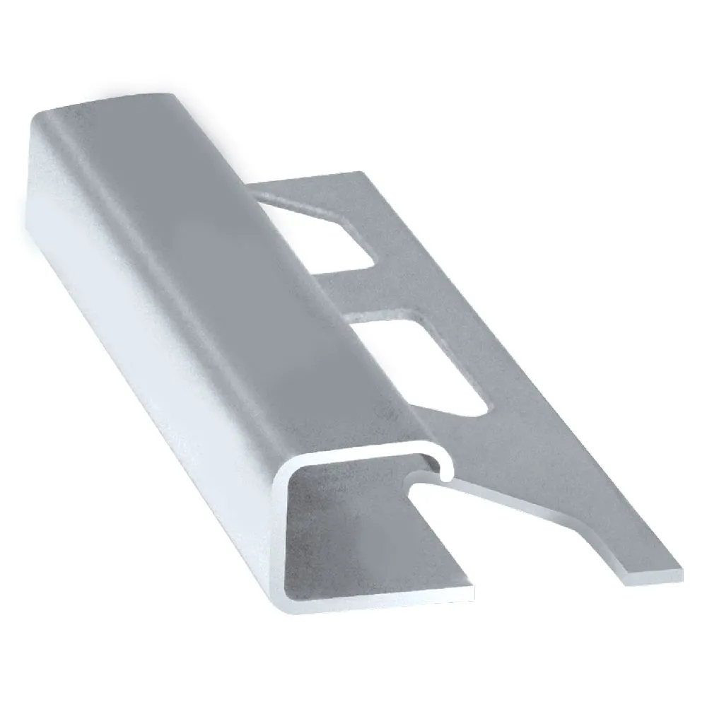 PROFILO JOLLY PER PIASTRELLE BORDI QUADRI mm 10 cm 250 opaco PROFILO JOLLY PER PIASTRELLE BORDI QUADRI mm 10 cm 250 opaco