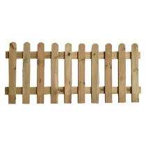 STECCATO IN LEGNO 'LAMELLE' cm. 180 x h.100 - 11 lamelle 15 x 85 mm