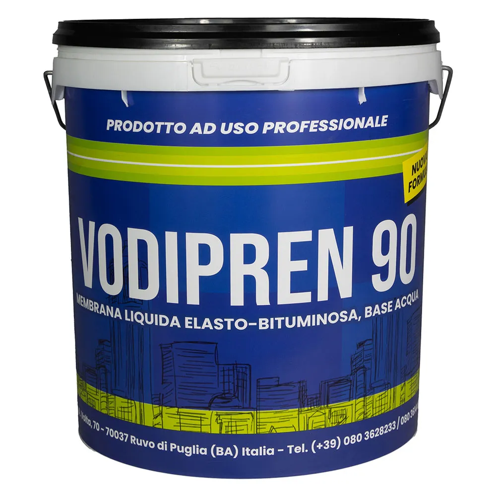 GUAINA BITUMINOSA LIQUIDA 'VODIPREN 90' kg. 1 - nera GUAINA BITUMINOSA LIQUIDA 'VODIPREN 90' kg. 1 - nera