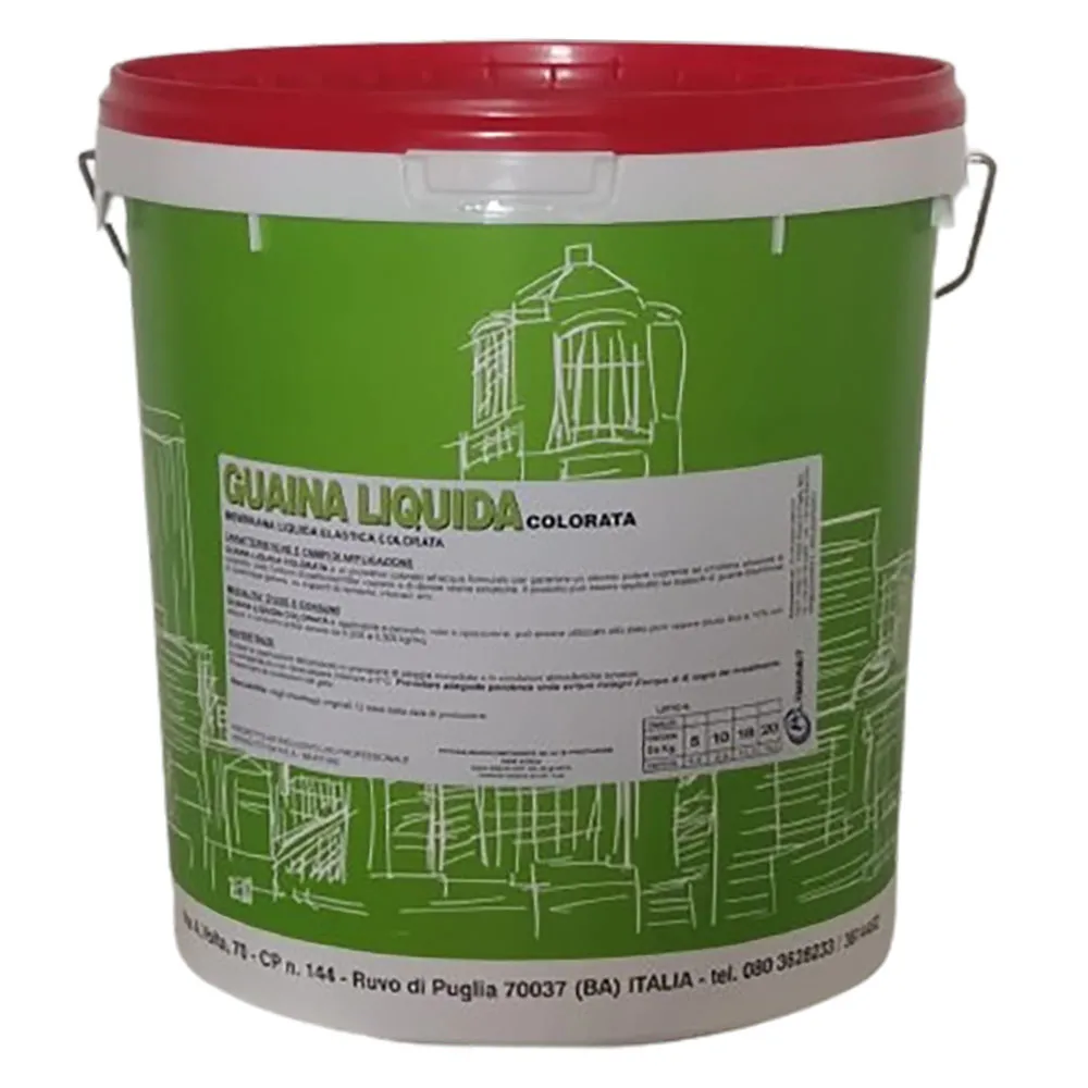 GUAINA LIQUIDA COLORATA kg. 5 - rossa GUAINA LIQUIDA COLORATA kg. 5 - rossa