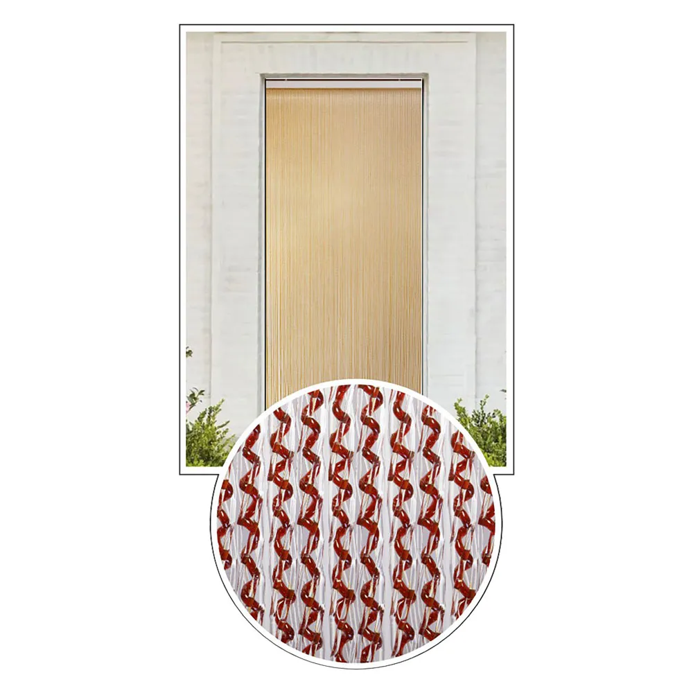 TENDA ELICOIDALE 'COCO' cm. 125 x 230 - cristal/avana TENDA ELICOIDALE 'COCO' cm. 125 x 230 - cristal/avana