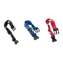 COLLARE PER CANE 'CLUB C' mm 36 / 56  x 20 - rosso
