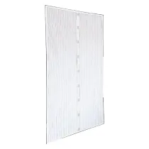 ZANZARIERA IN POLIESTERE CON MAGNETI PER PORTA 'ECCO MAGNET' cm 120 x 160 - col. grigio