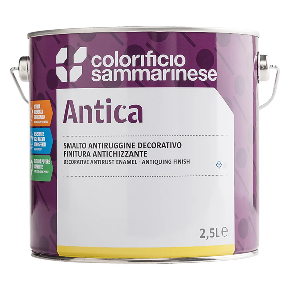 SMALTO ANTIRUGGINE 'ANTICA' Lt. 0 SMALTO ANTIRUGGINE 'ANTICA' Lt. 0